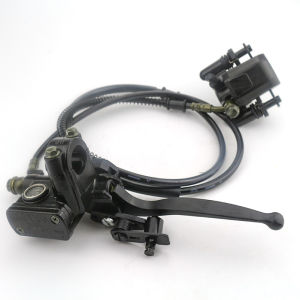 Universal Motorcycle Rear Brake Master Cylinder with Caliper for 50CC 70CC 90CC 110CC 125CC 150CC 200CC 250CC ATV Quad