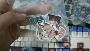 Jujutsu Kaisen - Set 10/15 Sticker Ryomen Sukuna/Sukuna anime Jujutsu Kaisen - Chú thuật hồi chiến hình dán trang trí chống nước chống xước