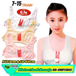 Miniset Golden Nick Renda Karet-Miniset Anak Perempuan SD-SMP Remaja ABG Usia 7-12Thn Ukuran MLXL