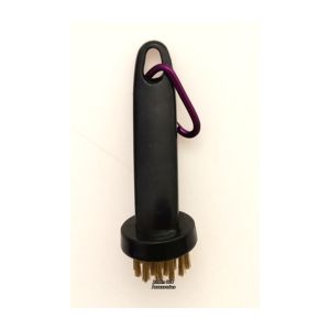 caiton | Golf Club Head Cleaning Brush Brass Nylon