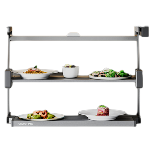 Cool Kitchen Storage Rack Foldable Dining Prep Rack Pot Sauce Bowl Holder under Cabinet Pull down Wall Mounted Aluminum Shelf