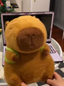 GẤU BÔNG CAPYBARA TÚI RÙA KÉO MŨI