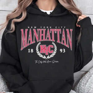 Manhattan 1893 Creative Printing for Clothes Patches Iron-on Transfers for Clothing Ironing Applications
