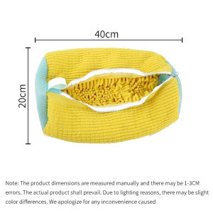 Laundry Bags Shoe Washing Machine Bag-with Zipper Laundry Bag with Rich Fluff Inside Perfect for Sneakers and Casual Shoes