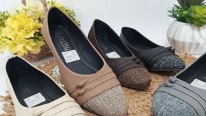 Sepatu Wanita Flat Shoes pentopel pansus sepatu kerja wanita NASRU - H12
