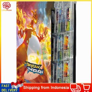 【400 pcs】Buku Album Holder Kartu Game Buku Album Kartu Pokemon Buku Album Holder Kartu Yugioh Pokemon Card Album  432 Album kartu Pokemon Cards Pokemon Cards Album