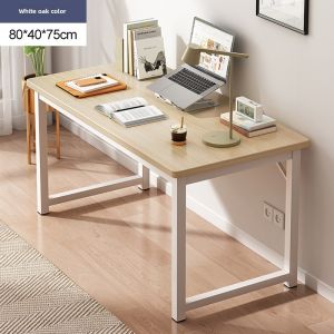 Computer Desk Desktop Home Desk Bedroom Student Writing Desk Table with Drawer Simple Workbench Office Table