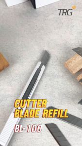 TRG Cutter Blade BL-100 - Refill Pisau Cuter Kecil Tajam Isi 5 Buah TRG
