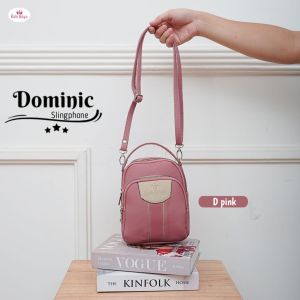 Dominic By Ratu Bilqis selingpohe wanita murah bahan chocoly anti air waterproof / tas selempang wanita
