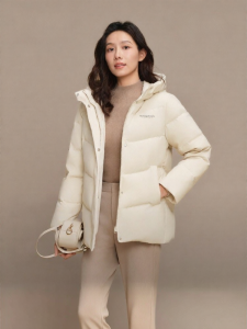 BOSIDENG | 90 Down Insulated Thicken Hooded Womens Padded Jacket