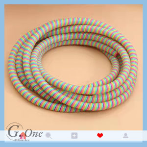 1.4M Cable Protective Winder Cord Wrap 55inch Spiral Earphone Cord Protector Wire Organizer