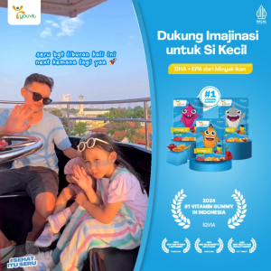 Youvit Omega-3 Anak 90 Hari DHA dan EPA untuk Otak & Mata Anak