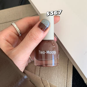 Two-Moons Water-Based Nail Polish S314 Hạt Màu Nâu Đồng Nhẹ Mùi Hương Sản Phẩm Làm Đẹp Từ Trung Quốc Đại Lục