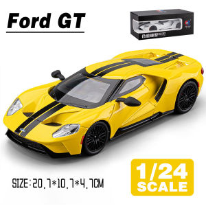 LEO 1:24 Ford GT Diecast Model Car Alloy Cars Toys Collection Gift For Kids Boy Girl