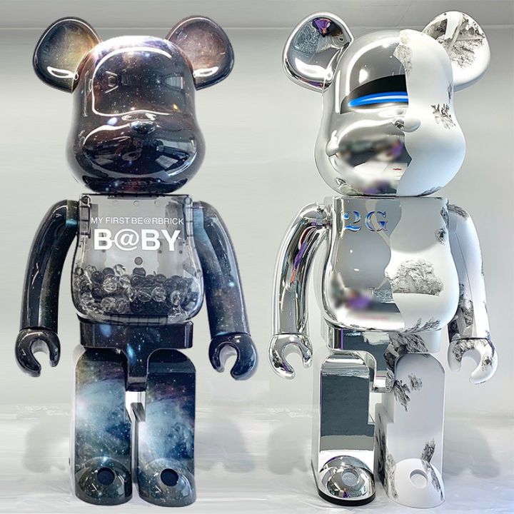 Bearbrick Violent Bear Fashion Play Electroplating Bearbrick Decoration ...