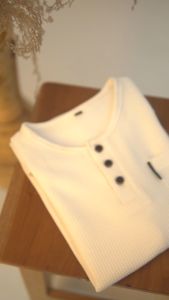 KHOIRUMMAH Koko Kurta Uwais Kids - Koko Kasual Anak Laki Laki - Kurta Polos Lengan Pendek - White