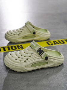 XMISTUO | Thick Soles Slip-Resistant Covered Toe Beach Sandals for Couples