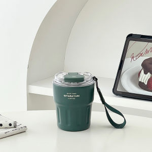Cốc Cà Phê Bằng Thép Không Gỉ Di Động Nhỏ Gọn Cốc Đựng Nước Cách Nhiệt Cốc Đựng Nước Lạnh Cốc Đựng Nước Đi Theo Cốc Đựng Cà Phê Mới