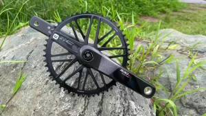 RIRO Carbon Fiber Road Crankset 3-Bolts Direct Mount for 11/12-Speed 170mm Arms with 46-52T & 50-34/53-39T Chainring Options