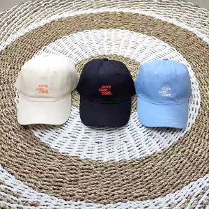 Topi Baseball Motif Cute Chic Cool Fashion Style Korea Sporty Kualitas Import BSBC NOMIDE