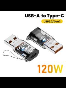 OTG USB C Female To USB A Male Adapter Converter High Speed Transfer For IPhone IPad Tablet Android Play Peripheral Connector