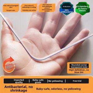 YIMENG | Baby-Safe Clear Waterproof and Oil-Resistant Table Pad