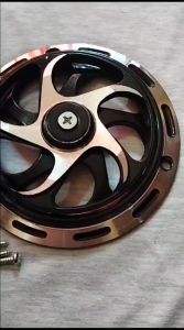 Spiner Cover Kipas Full CNC Lokal Free Baut Pemasangan Universal Bebek Matic Fiz R Miobeat Vario Scoopy Dll