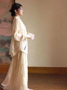 Bộ Váy In Tie Dye Thêu 3D Mới Mùa Xuân