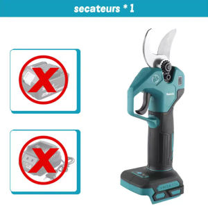 Makita | Makita Brushless Cordless Pruning Shears Garden Branch Cutter Electric Fruit Tree Scissors Compatible with Makita 18V Tool