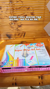 168Pcs Kids Super Mega Art Coloring Set Crayons Oil Pastels Color Pencils For Drawing coloring set for kids