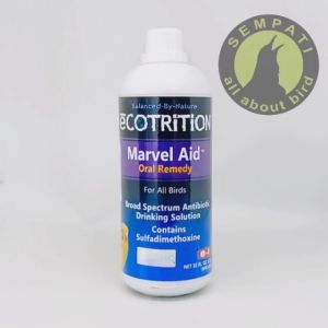 SEMPATI Marvel Aid Oral Remedy Besar 946 ML Ecotrition Obat Burung Sakit Bulu Rontok Kantuk Nafsu Makan MMABWJ