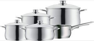 Bộ nồi WMF Diadem Plus 5 món kèm quánhBộ nồi inox cao cấp sang trọng nội địa Đức GermanySNT 70150