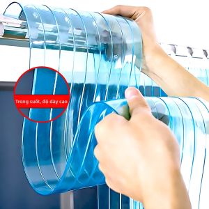Rèm PVC Trong Suốt Chống Gió Và Giữ Ấm