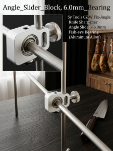 T-05 Precision Angle Adjuster for Knife Sharpening System – Aluminum Alloy Micro-Adjustment Guide with 0.1° Increments