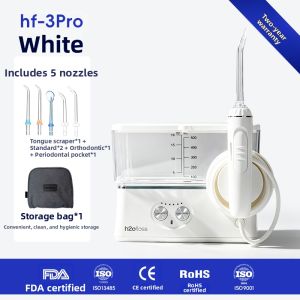 H2Ofloss | Orthodontic Sensitive Teeth Cleaning Electric Countertop Water Flosser