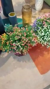 Cành hoa nhí điểm đa sắc nhập khẩu trang trí nhà cửa decor quán xá chụp ảnh sản phẩm Trùm Sỉ Gia Thành