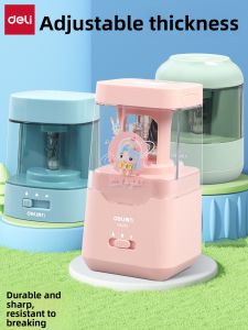 Deli | Electric Pencil Sharpener for Childrens Learning Supplies