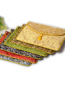 Thickened Double Layer Handwritten Scroll Book Bag High End Tibetan StyleSacred Text Cloth Bag Storage Large Medium Small Size