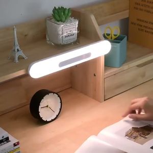 PDM Rechargeable Motion Sensor Night Light Dimmable LED Induction Light Magnetic Stick-on Light Bar for Kitchen Wardrobe
