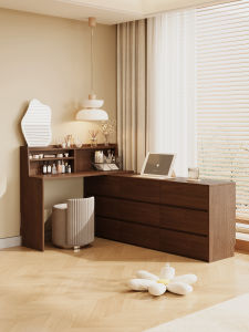 Extendable Storage Vanity Desk
