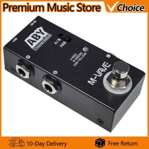 M-VAVE | M-VAVE Electric Guitar Pedal ABY Line Selector Effects AB Switch Mini Guitar Pedal True Bypass AB Box - ABY Channel Switch
