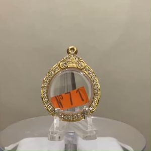 T71 ตลับพระ กรอบพระไมครอนฝังพลอย กลม เหรียญกลม ขนาดวงใน 3.5*3.9 ซม. ขนาดที่ใส่สวย 3.2*3.6 ซม. หรือขนาดพระที่ใกล้เคียง !!รบกวนอ่านก่อนสั่ง!!