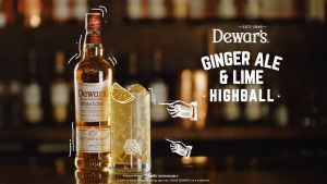 Dewars White Label Blended Scotch Whisky - 750ml / 75cl 40% ABV - Double Aged Oak Cask Whisky Spirit