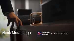 NIPPON PAINT Roll Cat BUDGET Paint Roller 9\" Polyester Kuas Roll Cat Air Minyak Anti-Bocor Murah