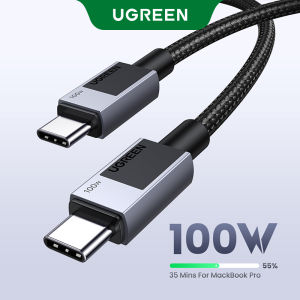 UGREEN USB Cable 100W Type C to Type C PD100W USB Type C Fast Charging Cable Cord QC4.0 USB C for iPhone 16 15 Pro Max iPhone 16 15 Plus MacBook Air 2020/MacBook Pro SAMSUNG S24 /Note 10/S10 Matebook iPad Pro