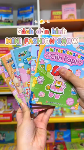 Sách - Sticker dễ thương Mini Fashion Show