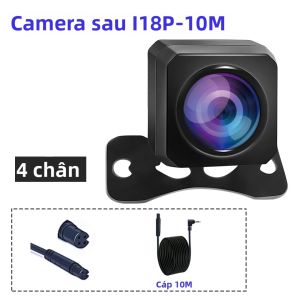 Camera Quan Sát Phía Sau Chống Nước HD 1080P 4PIN IP67 Tầm Nhìn Ban Đêm Hỗ Trợ Đỗ Xe Cho DVR Dashcam Với Jack Cắm 25 Mm Camera Phía Sau/đảo Ngược