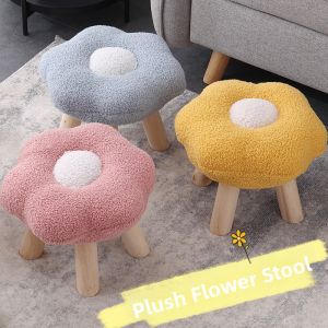 Cute Cloud Design Childrens Low Stool