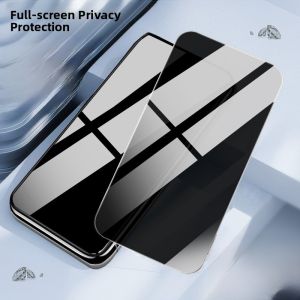 Black Shark 5 pro Tempered Glass Screen Protector Privacy Filter High Definition Fingerprint Resistant Blue Light Blocking No Border Gaming Phone Sticker