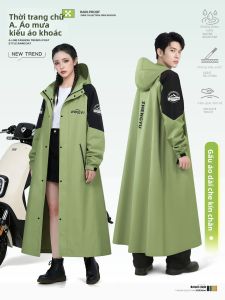 ZHENGYU | Heavy Rain Protection Long Adult Rider Raincoat